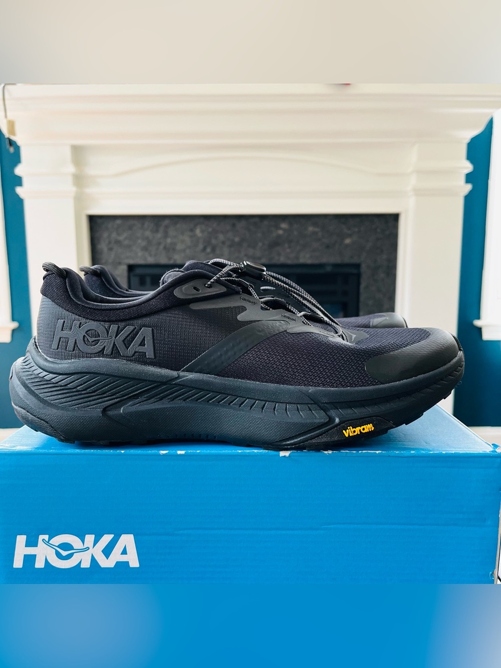 Sz 8.5 Hoka One One Women's Transport 1123154/BBLC Black
